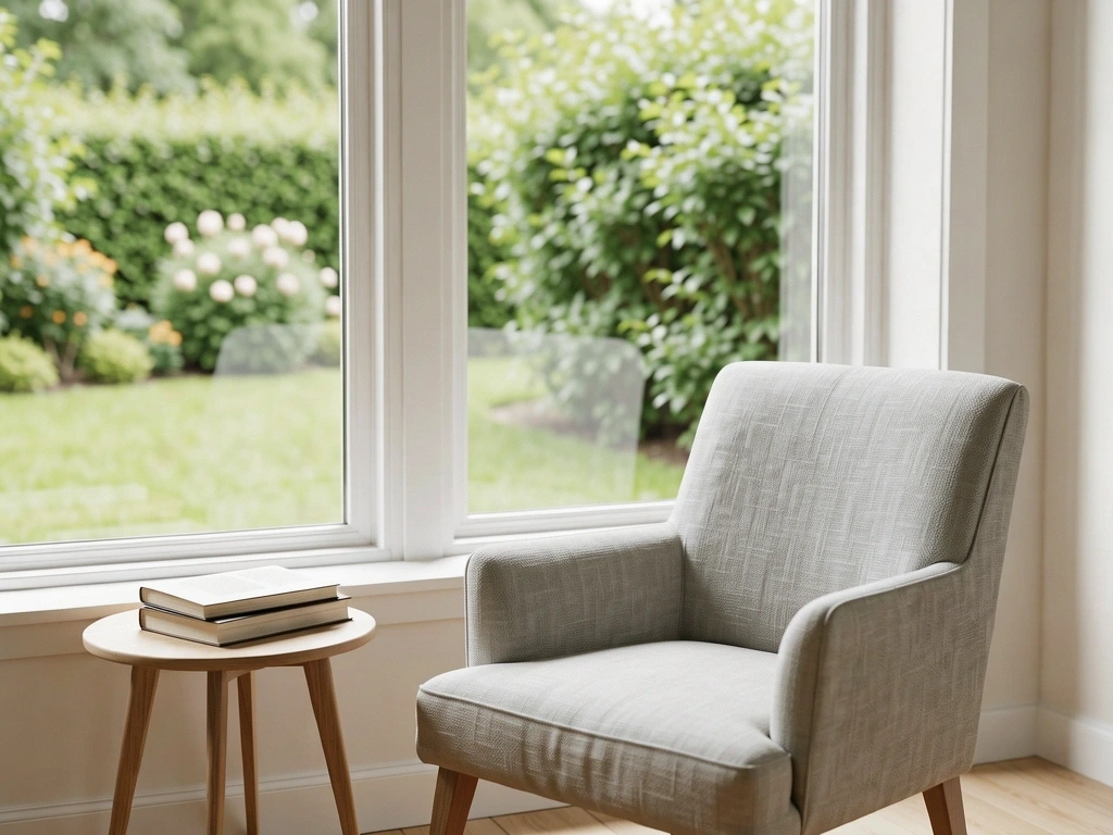 Quiet indoor space for auditory rest